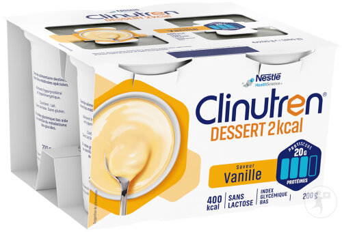 Clinutren Dessert Nutrim 400kcal Vanille 4x200g