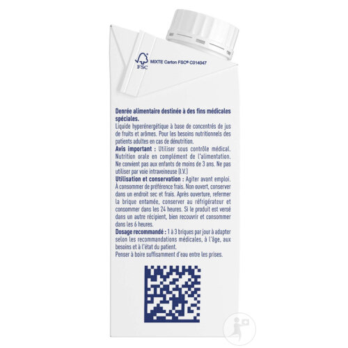 Clinutren Fruit Framboise Cassis 4x200ml-2