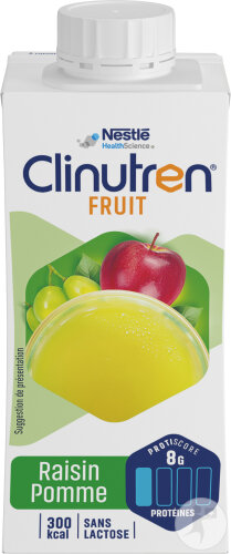 Clinutren Fruit Raisin Pomme 4x200ml