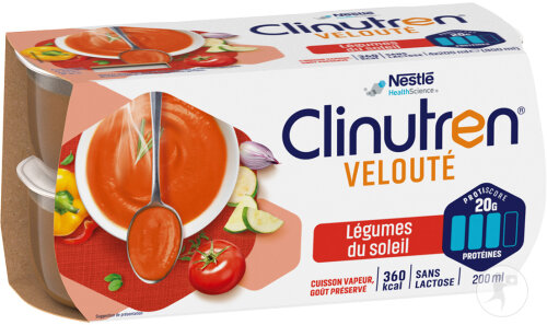 Clinutren Velouté Légumes Du Soleil 4x200ml
