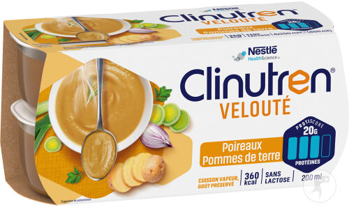 Clinutren Velouté Poireaux Pommes De Terre 4x200ml