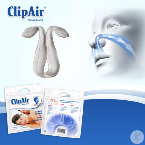 ClipAir 1 Dilatateur Nasal Taille S Avec Boîte De Rangement 1 Pièce-4