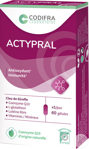 Codifra Actypral 60 Gélules