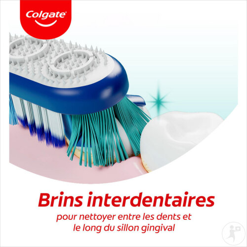 Colgate Brosse À Dents 360° Whole Mouth Clean Medium 1 Pièce Newpharma — free download