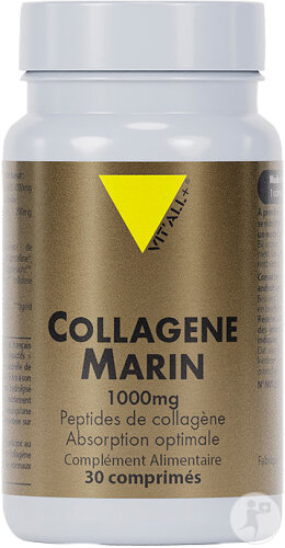 Vit'all+ Collagène Marin 1000mg 30 Comprimés
