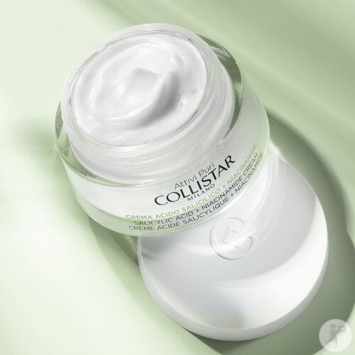 Collistar Attivi Puri Crème Acide Salicylique + Niacinamide Pot 50ml-3