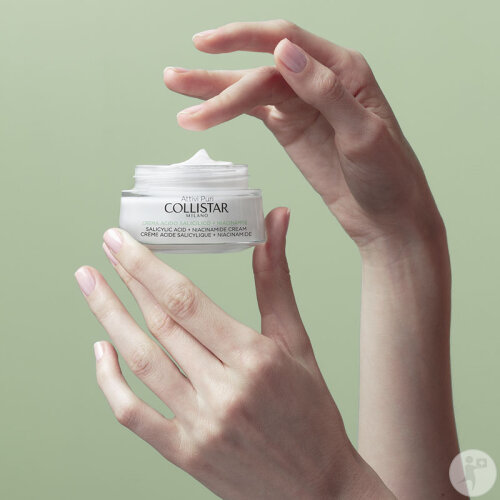 Collistar Attivi Puri Crème Acide Salicylique + Niacinamide Pot 50ml-4