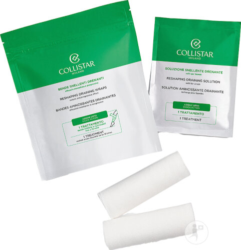 Collistar Bandes Amincissantes Drainantes Pièces 2x100ml