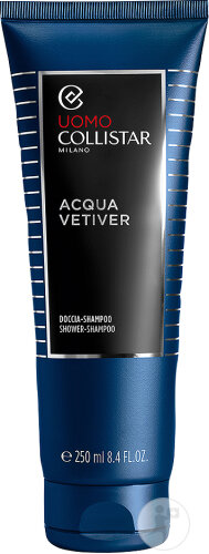 Collistar Homme Acqua Vétiver Douche-Shampoing Tube 250ml