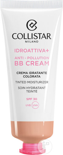 Collistar Idroattiva+ BB Crème Anti-Pollution Soin Hydratant Teinté IP30 Medium Tube 50ml