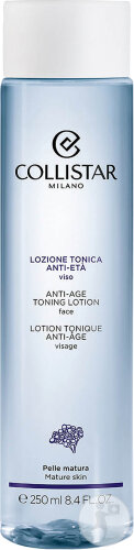 Collistar Lotion Tonique Anti-Âge Visage Peau Mature Flacon 250ml
