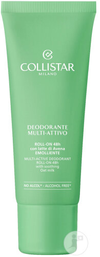 Collistar Multi-Active Déodorant Roll-On 48h Au Lait D'Avoine Apaisant Sans Alcool