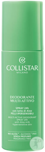 Collistar Multi-Active Déodorant Spray 24h Lait Aloe Vera 100ml