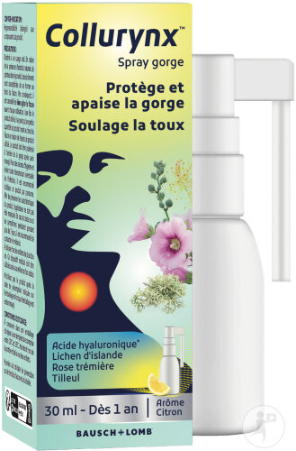 Collurynx Spray Gorge Soulage Et Protège 30ml
