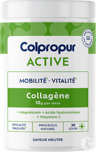 Colpropur Active Collagène Naturel Saveur Neutre Pot 330g