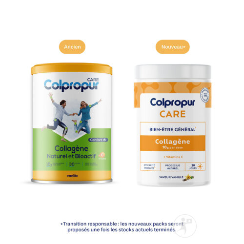 Colpropur Care Collagène Naturel Saveur Vanille Pot 300g-2
