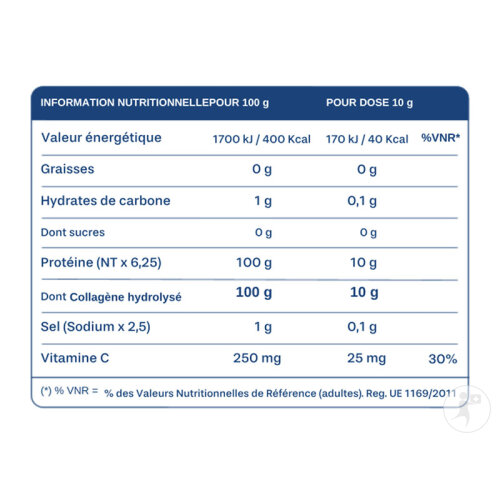 Colpropur Care Collagène Naturel Saveur Vanille Pot 300g-3