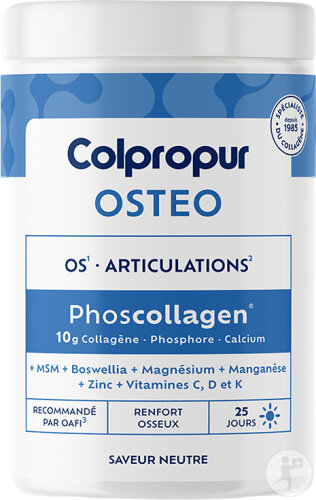 Colpropur Osteoarticulaire Os Et Articulations Saveur Neutre Pot 325g