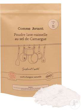 Comme Avant Poudre Lave-Vaisselle Au Sel De Camargue 1,5kg