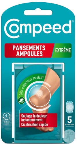 Compeed Pansement Ampoules Medium Extrême 5 Pièces