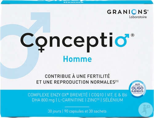 Conceptio Homme 30 Sachets + 90 Capsules