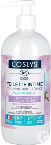 Coslys Toilette Intime Gel Soin Lavant Mauve Bio D'Anjou 500ml