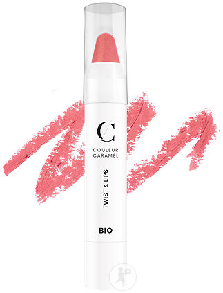 Couleur Caramel Twist & Lips N°408 Rose Nacré Bio 3g