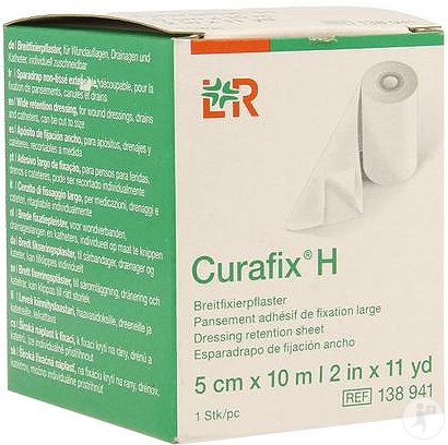 Curafix H Adh Elast 5cm x 10m 1 Pièce