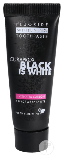 Curaprox Black Is White Dentifrice 10ml