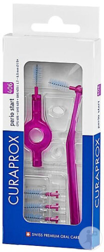 Curaprox CPS 406 Perio Start 5 Brossettes +UHS 409 & 470 1 Kit