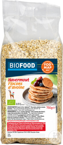 Damhert Biofood Flocons D'Avoine Bio Sachet 750g