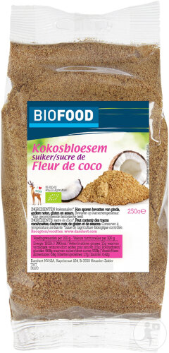 Damhert Biofood Sucre De Fleur De Coco Bio Sachet 250g
