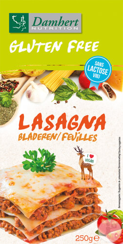 Damhert Nutrition Gluten Free Lasagna Feuilles 250g