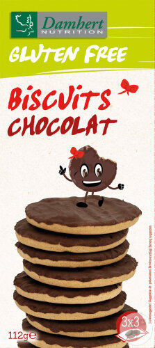 Damhert Sans Gluten Biscuits Chocolat 112g