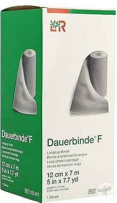 Dauerbinde F Bande À Allongement Long 12cm x 7m 1 Pièce (105917)