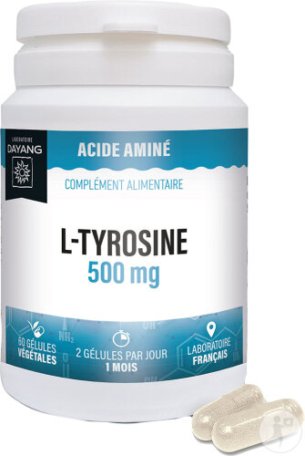 Dayang L-Tyrosine 500mg 60 Gélules