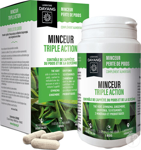 Dayang Minceur Triple Action 90 Gélules
