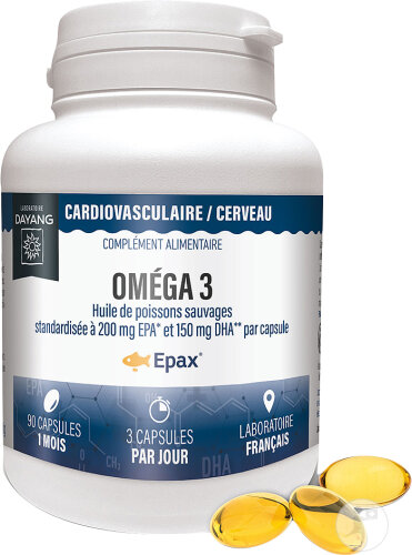 Dayang Oméga 3 Epax 90 Capsules