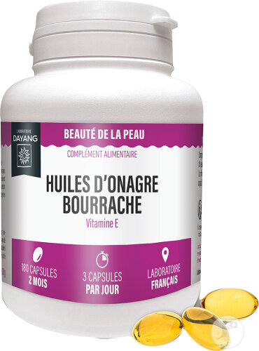 Dayang Onagre Bourrache 180 Capsules