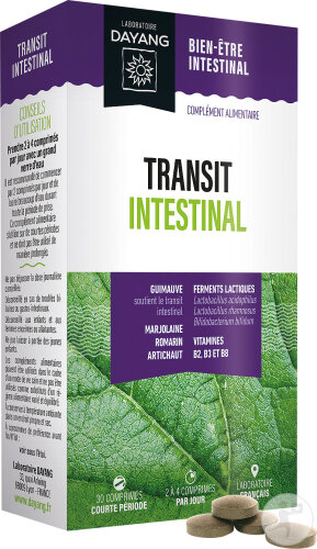 Dayang Transit Intestinal 30 Comprimés