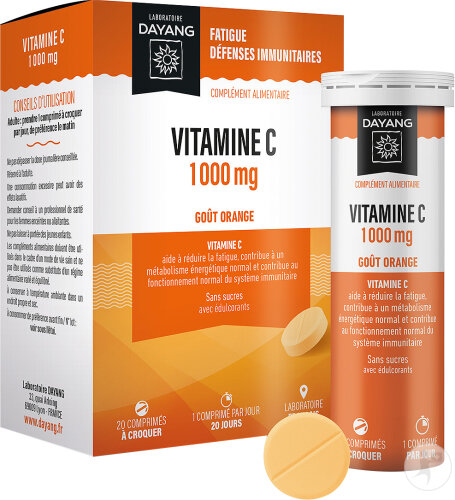 Dayang Vitamine C 1000mg 20 Comprimés