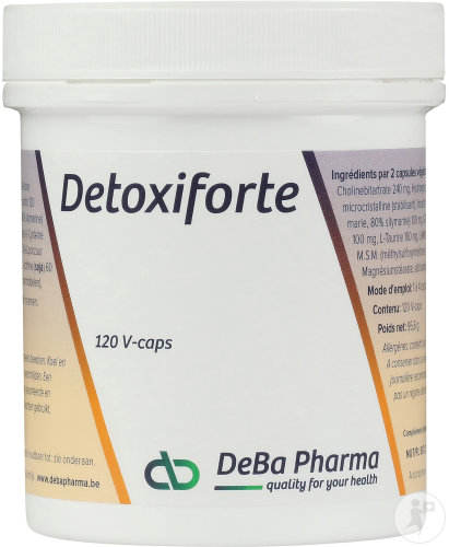 Deba Detoxiforte 120 Capsules Végétariennes