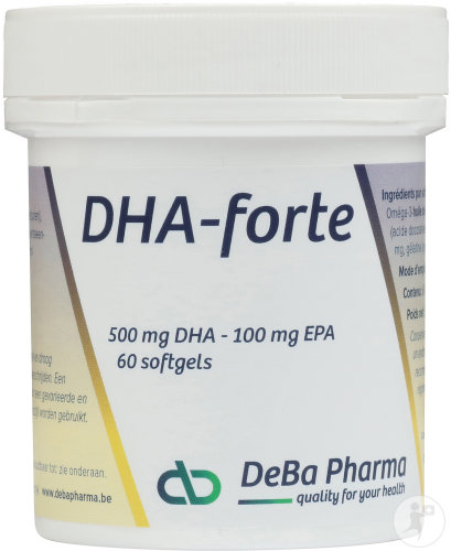 Deba DHA-Forte 500mg Softgels 60