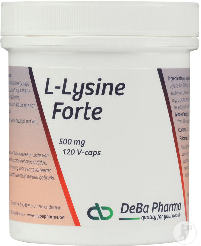 Deba L-Lysine Forte 500mg Capsules 120
