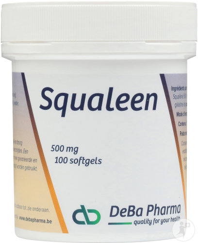 Deba Squalène 500mg Softgels 100