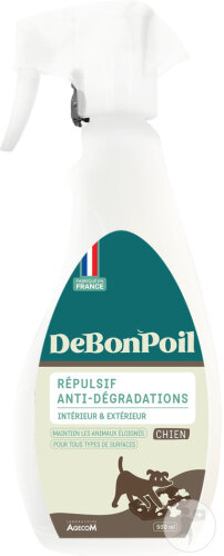 DeBonPoil Répulsif Stop Spray Intérieur Chien Flacon 250ml