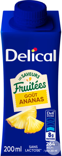 Delical Boisson Fruitée Ananas 4x200ml