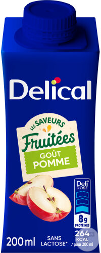 Delical Boisson Fruitée Pomme 4x200ml