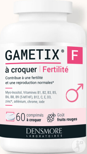 Densmore Gametix F À Croquer Fertilité 60 Comprimés À Croquer