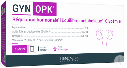 Densmore Gyn OPK Régulation Hormonale/Équilibre Métabolique/Glycémie 30 Sachets